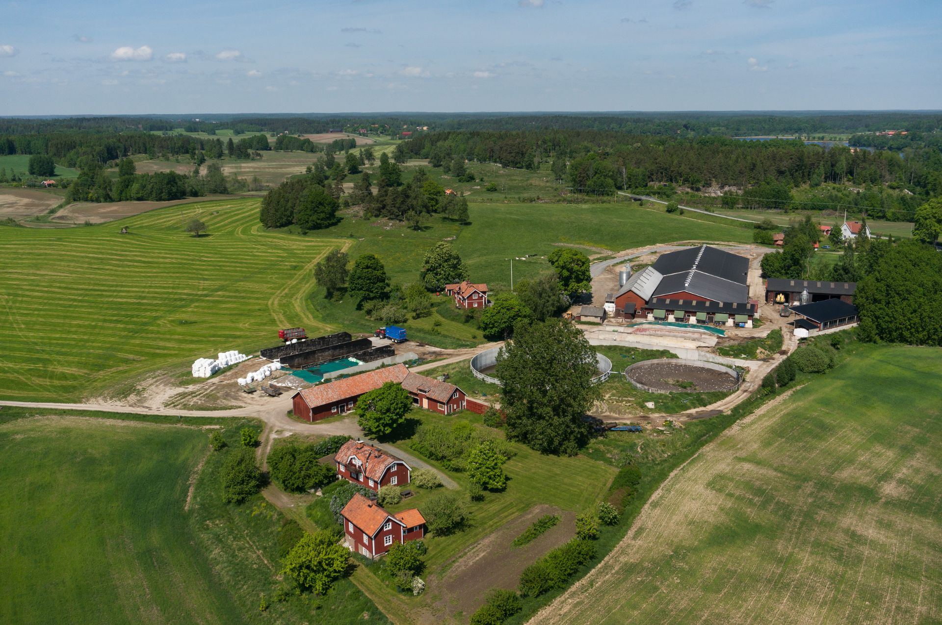 Översiktsbild över Äspetorp Mjölk