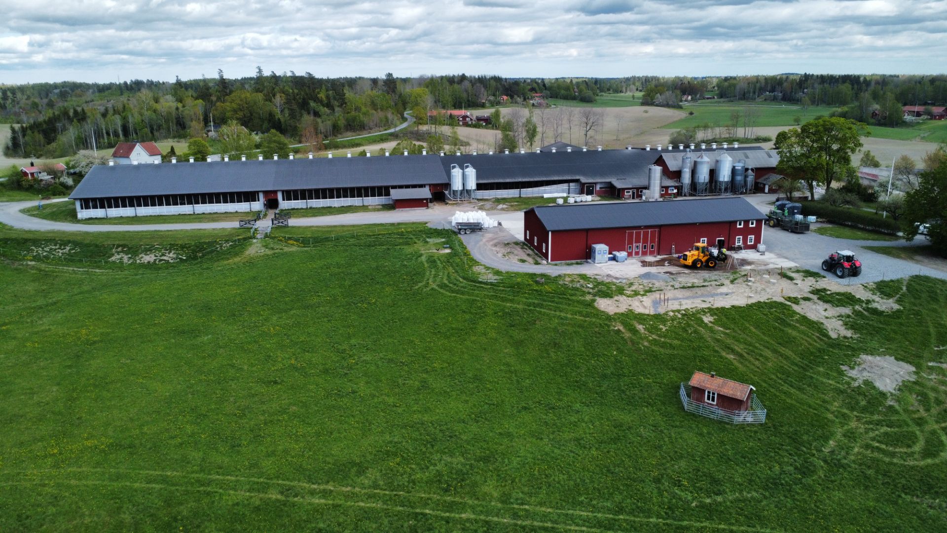 Översiktsbild över Äspetorp Mjölk
