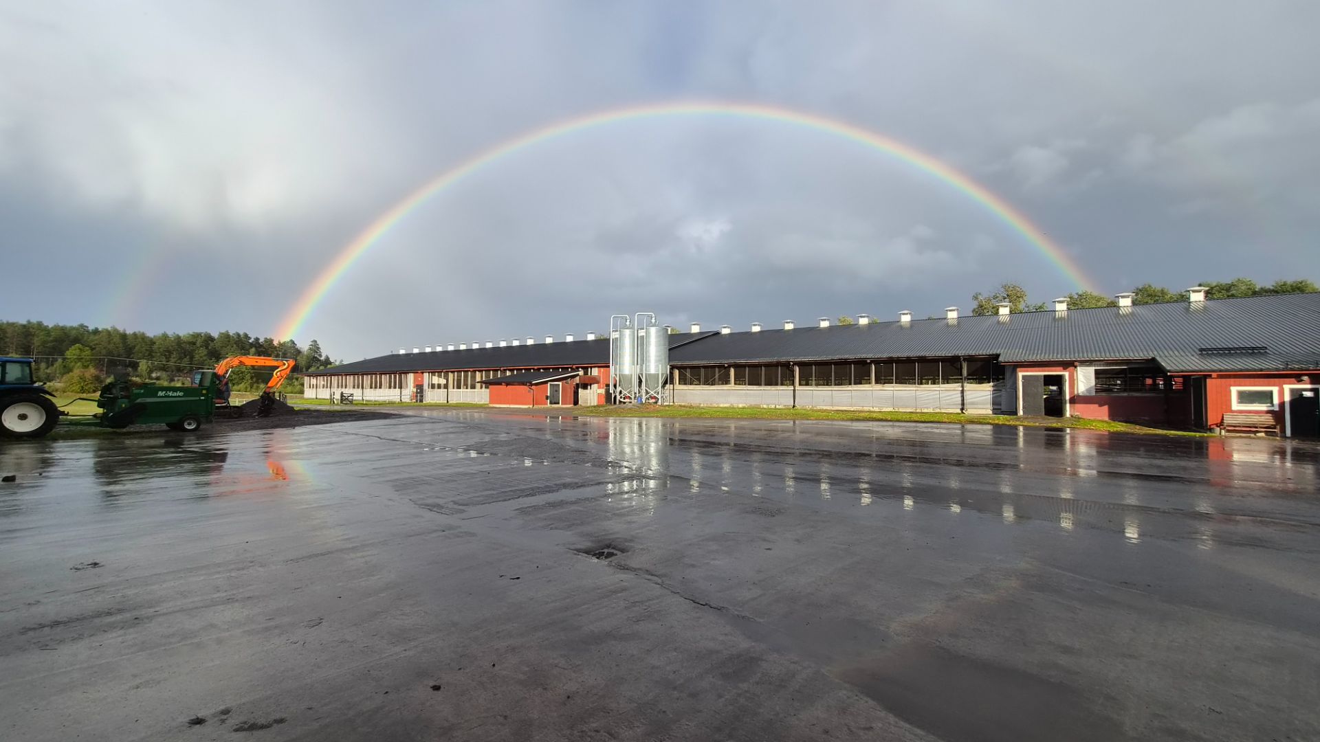 Översiktsbild över Äspetorp Mjölk